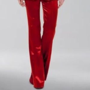 Cache Red Satin Pants