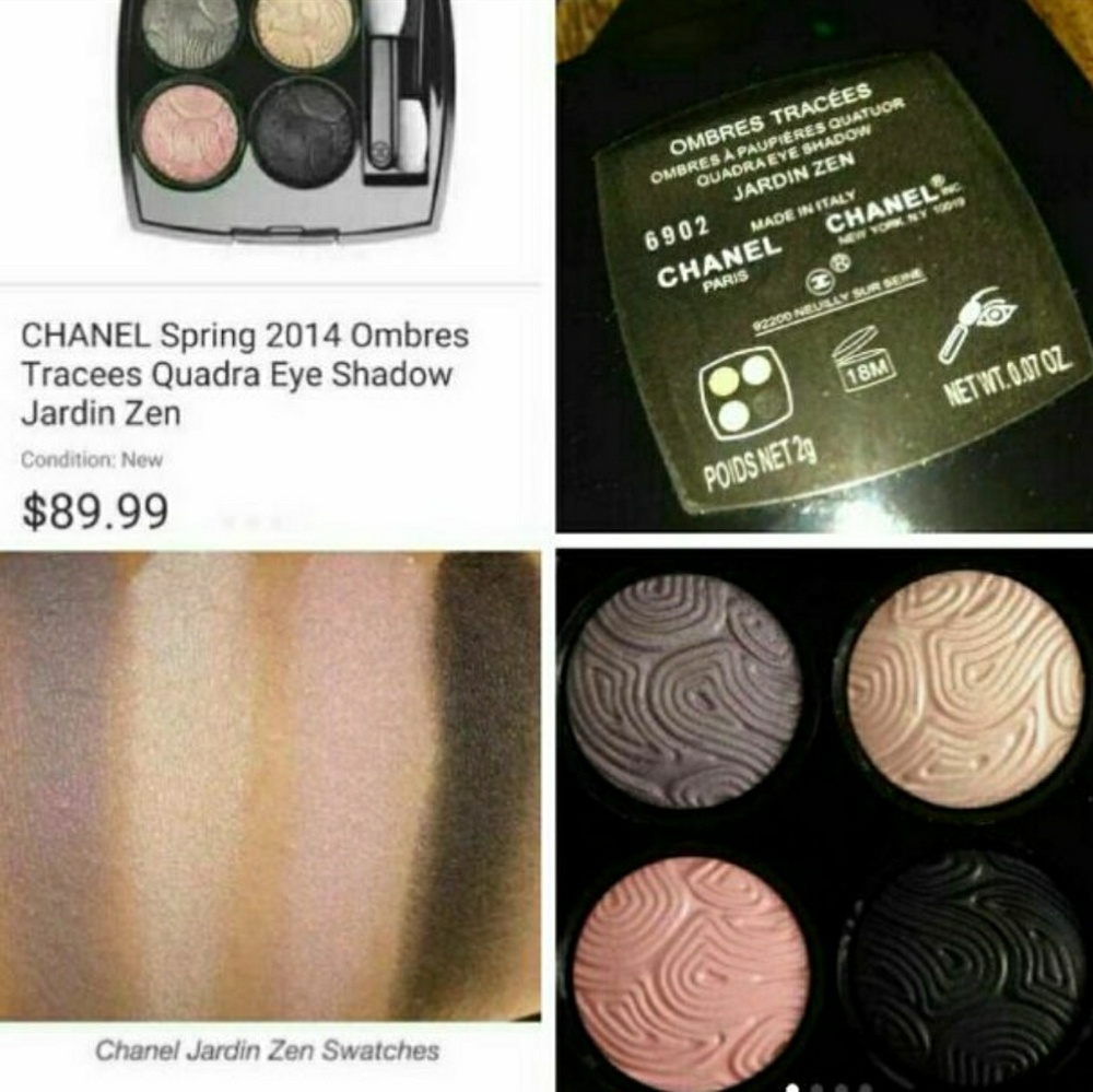 RARE chanel eyeshadow quad