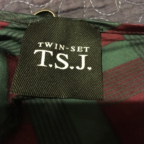 Twin- Set Plaid Tank - Picture 4 of 6