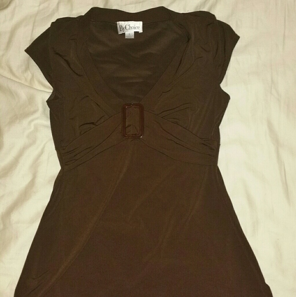 Small brown blouse