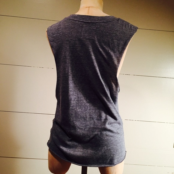 Crochet Skull Muscle Tee - Picture 4 of 5