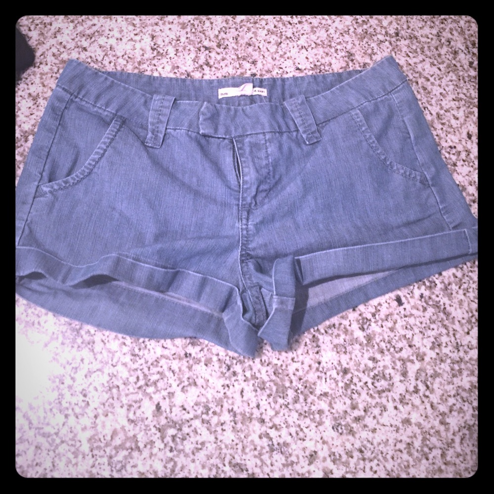 Forever 21 cuffed denim shorts