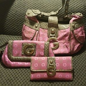 Guess purple set is (already sold )