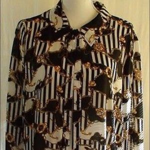 Forever 21 plus nautical shirt