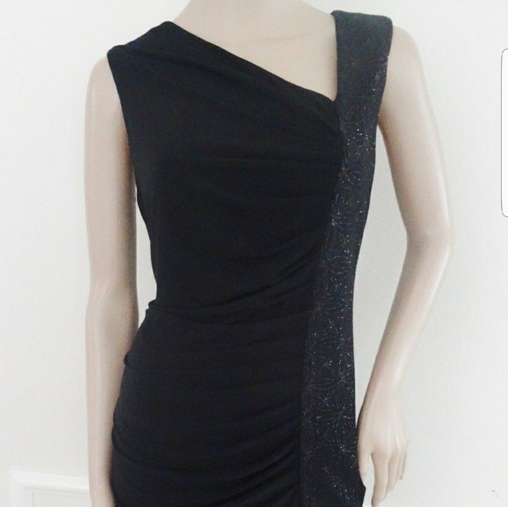 👗R&M RICHARDS Glitter Panel Party/Cocktail Dress! - Picture 5 of 6