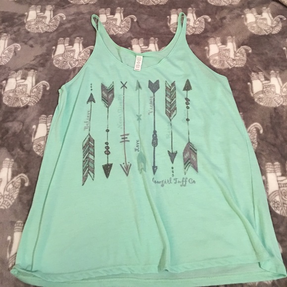 Tops - Teal tank
