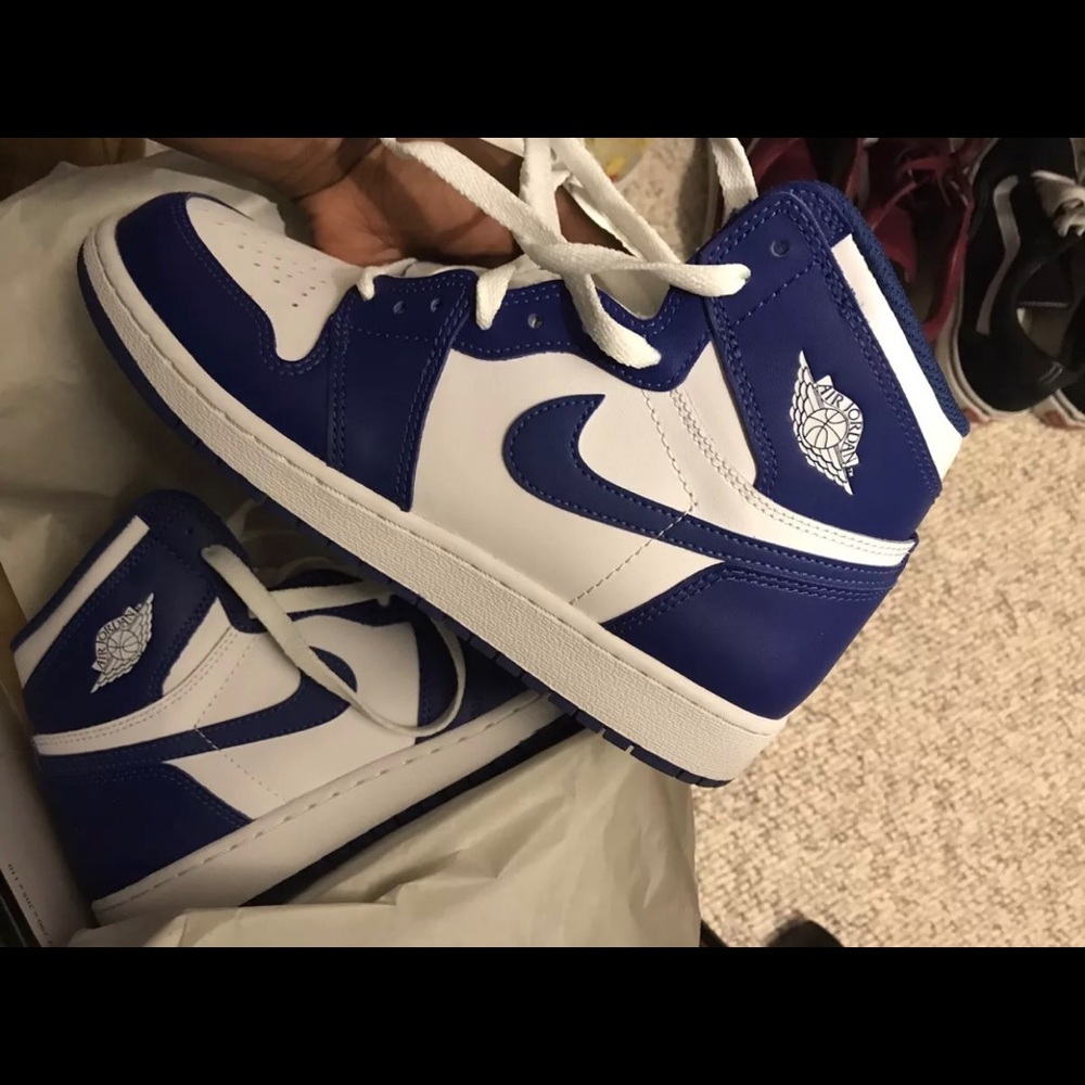 Retro 1s Storm Blue