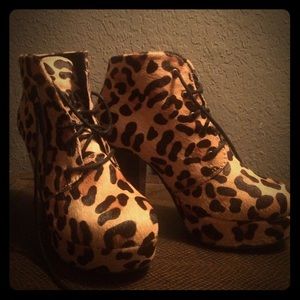 Steve Madden Calf Hair Raspy Bootie