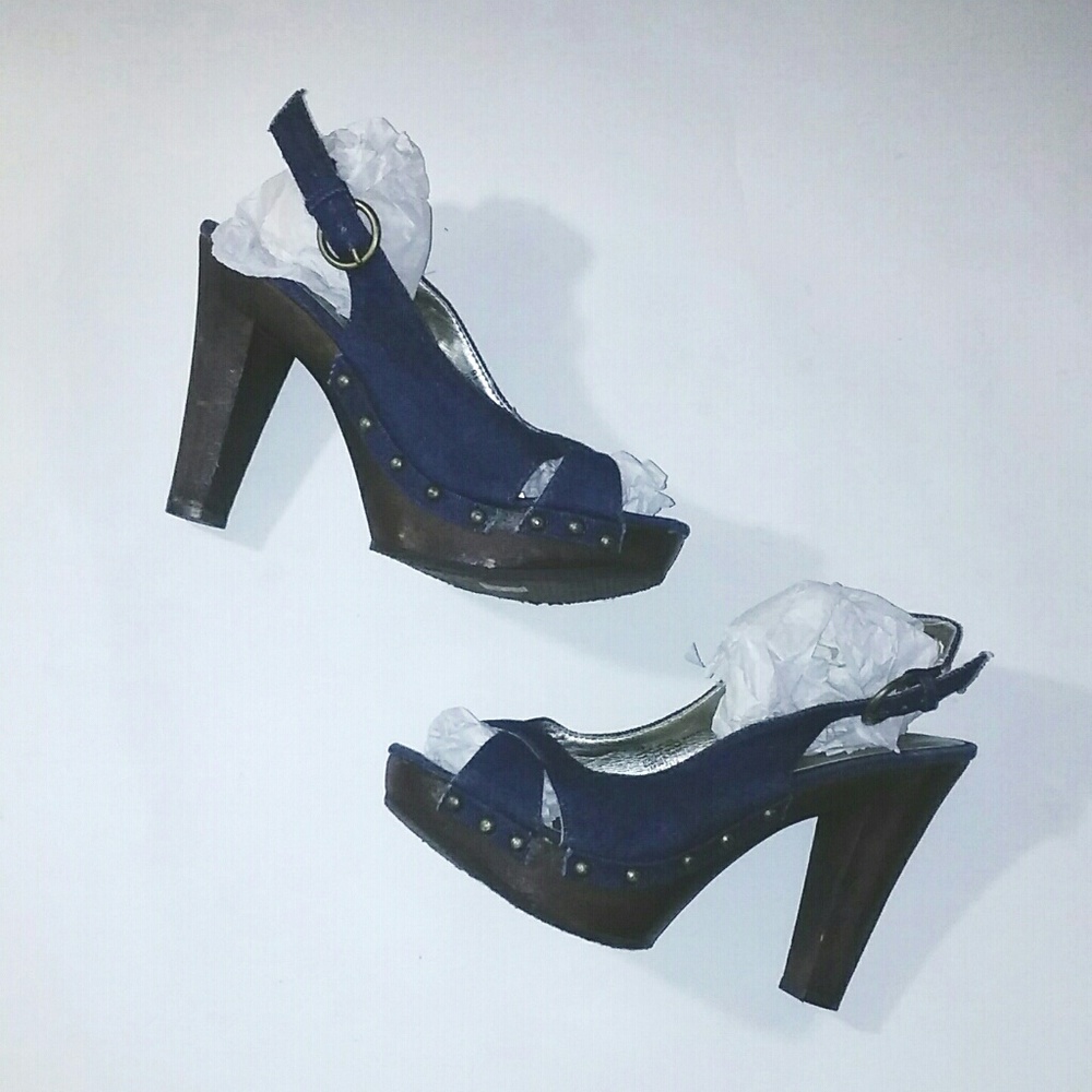 Jean heels 🔵