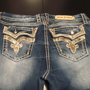 EUC Rock Revival Easy Boot "Kai" 34/32 FLAWLESS!