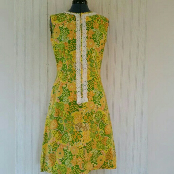 Authentic Shaker Square Vintage Dress - Picture 1 of 4