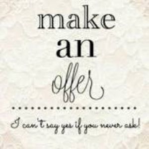 Opened to ALL offers, all you need is to ask 😊💕