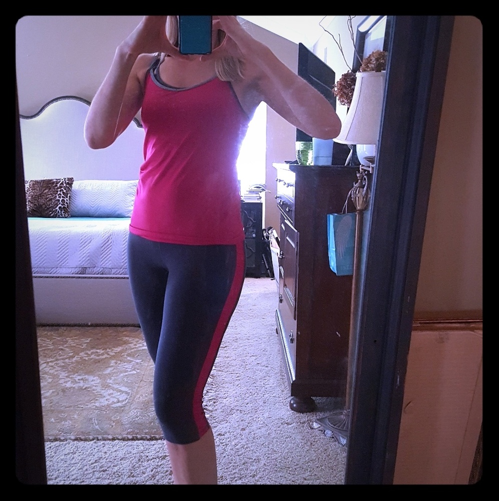 Workout tank and capris
