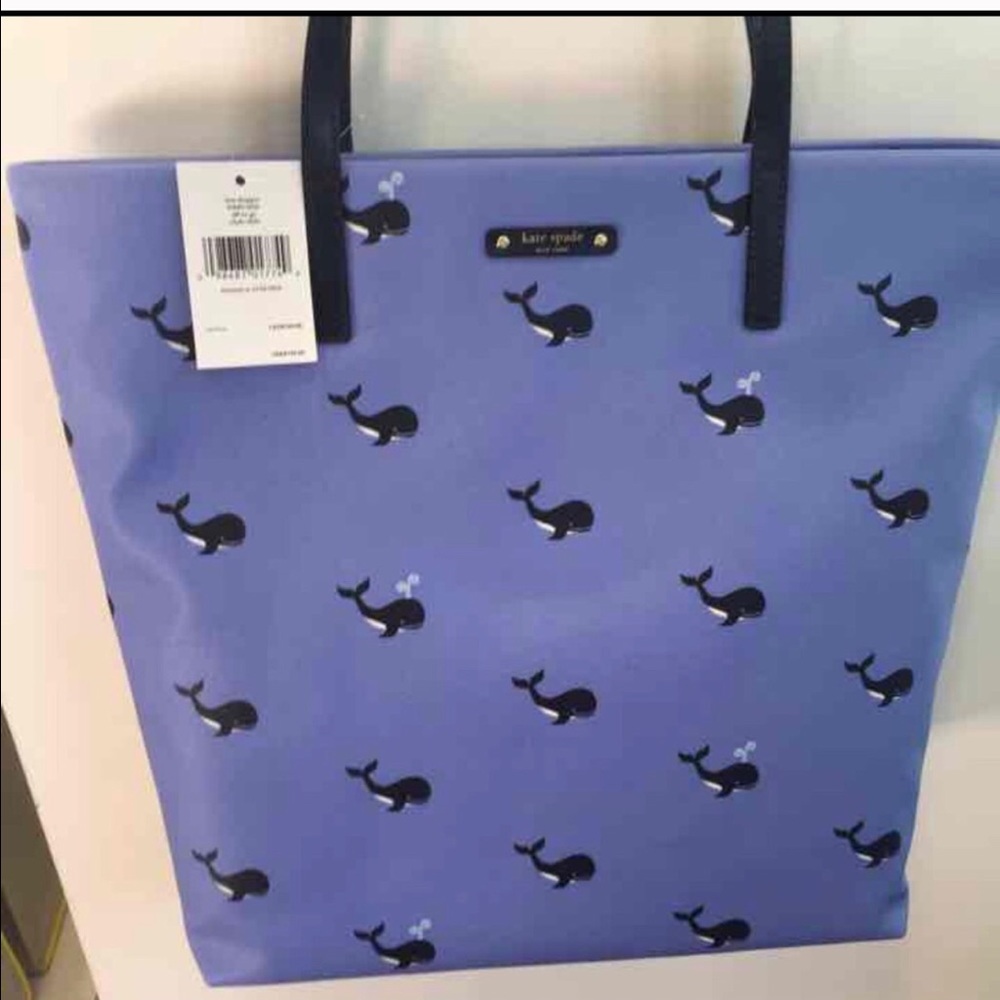 Kate Spade ♠️ bon shopper whale 🐳 tote 👜