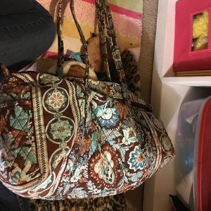 Vera bradley duffel bag
