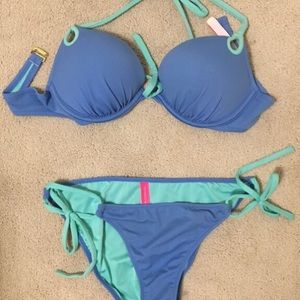 Victoria's Secret blue swimsuit