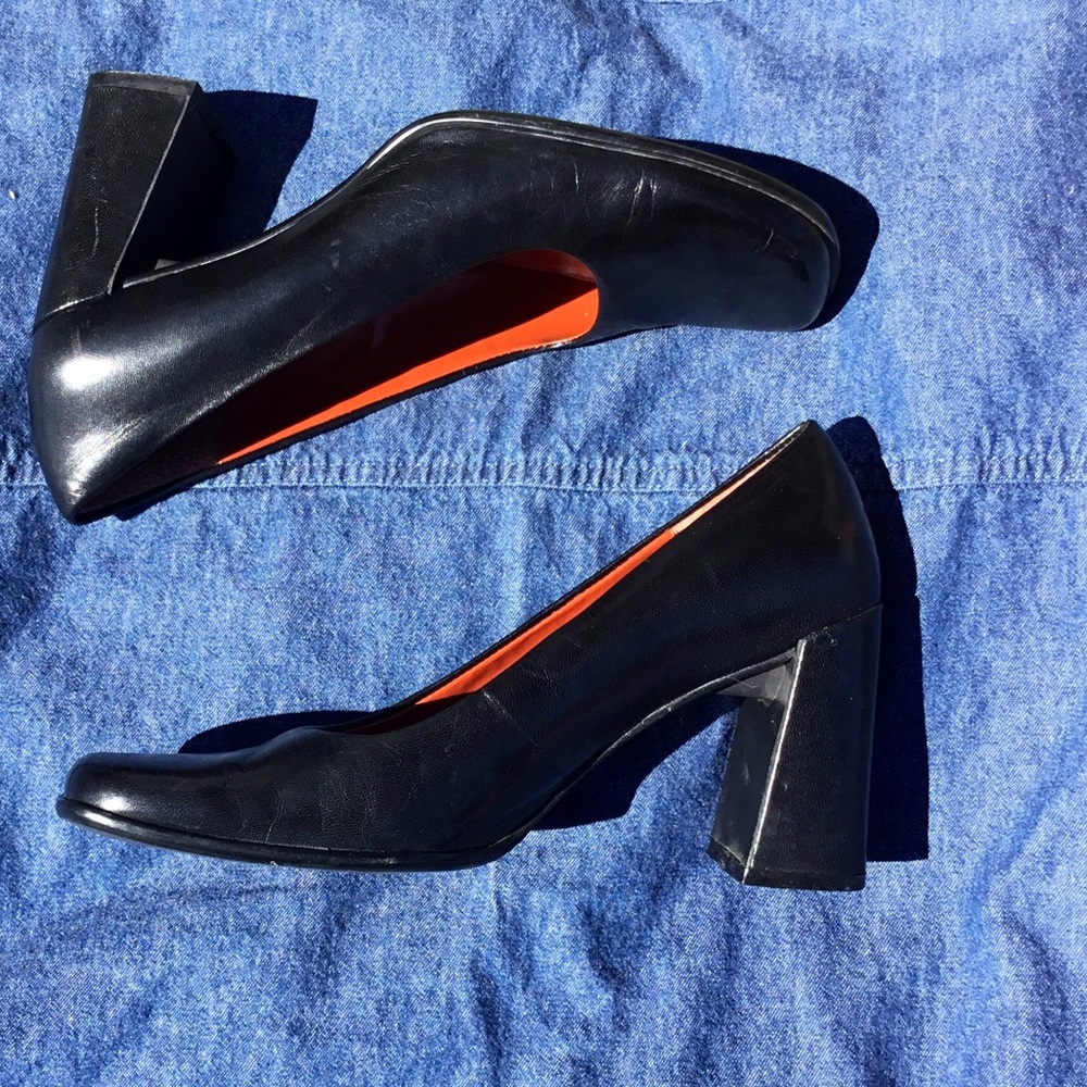 🌼SOLD🌼Vintage Nine West teachers pet block heels