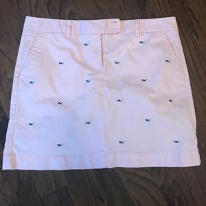 Vineyard Vines Pink Skirt w/Whale Logo. SZ 14