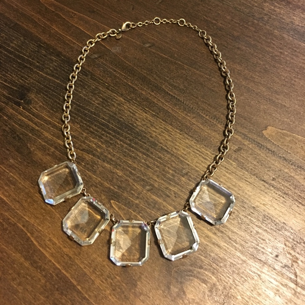 J Crew | Large Crystals Necklace