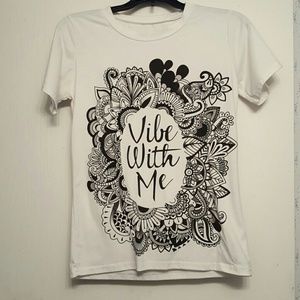 "VIBE WITH ME" tee