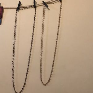 Double wrap necklaces