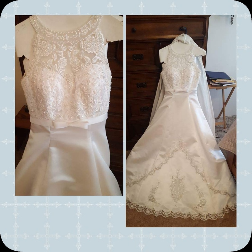 Beautiful wedding dress