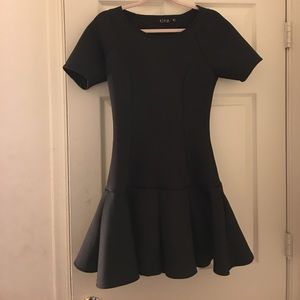 Nasty gal dress black skater dress
