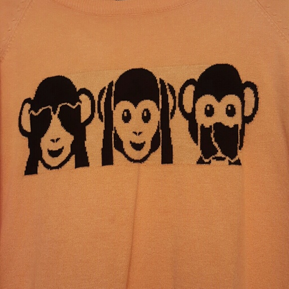 "EMOJI  &  MONKEY" Sweaters. - Picture 4 of 4