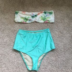 AA High Waisted Bikini Set
