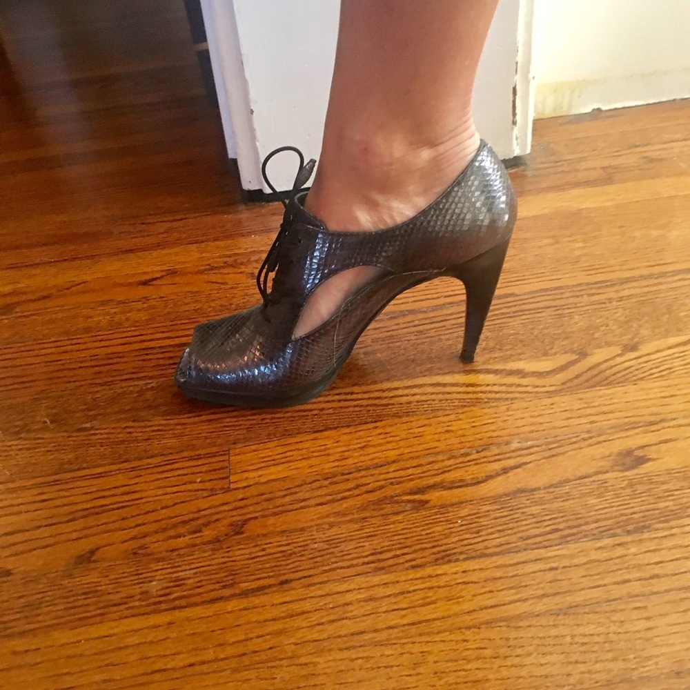 Stuart Weitzman Lace Up Heals - image 2