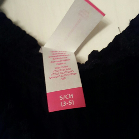 Black pleated top - Picture 3 of 3