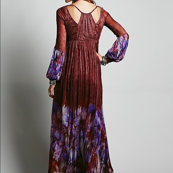 Rare Free People Dazed Dreamer Maxi - Picture 4 of 6