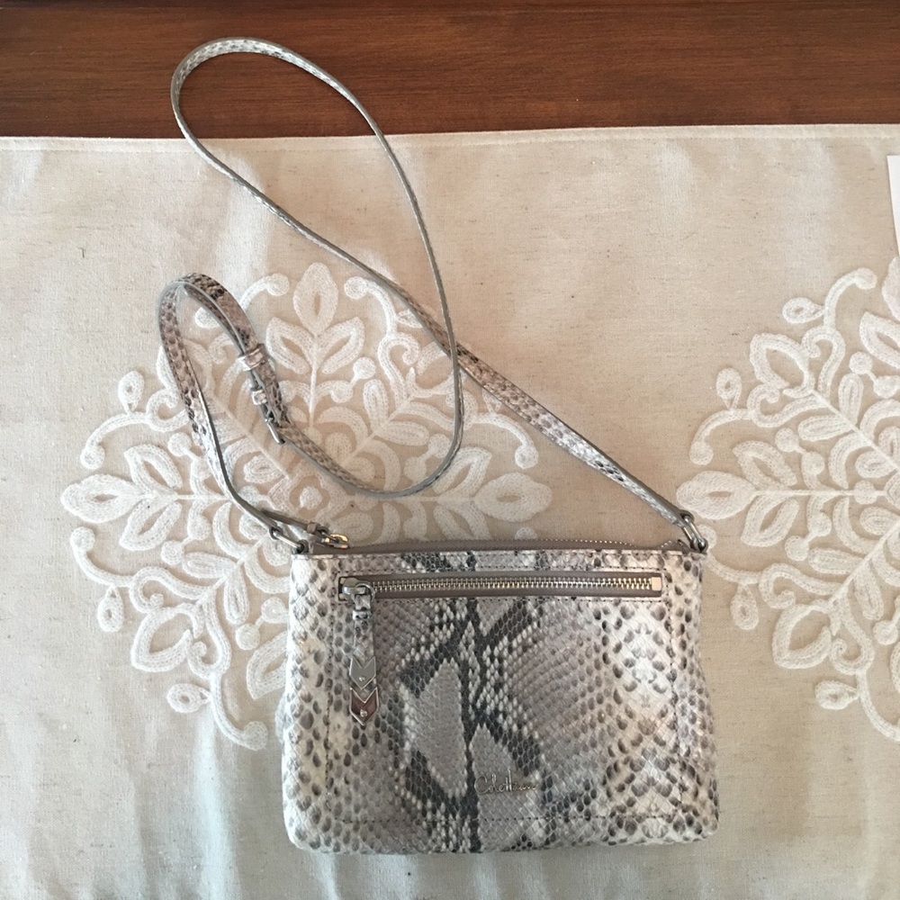 Cole Haan Snake skin cross body