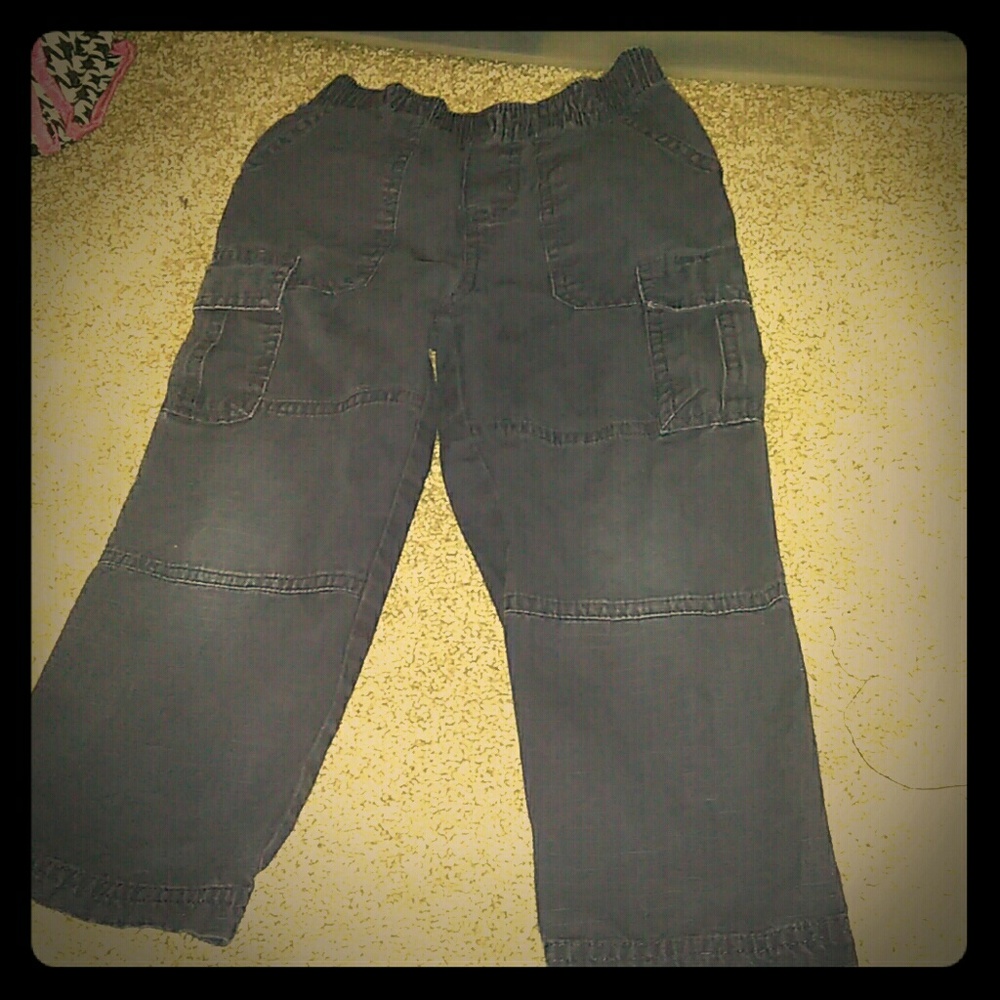 Navy blue toddler pants