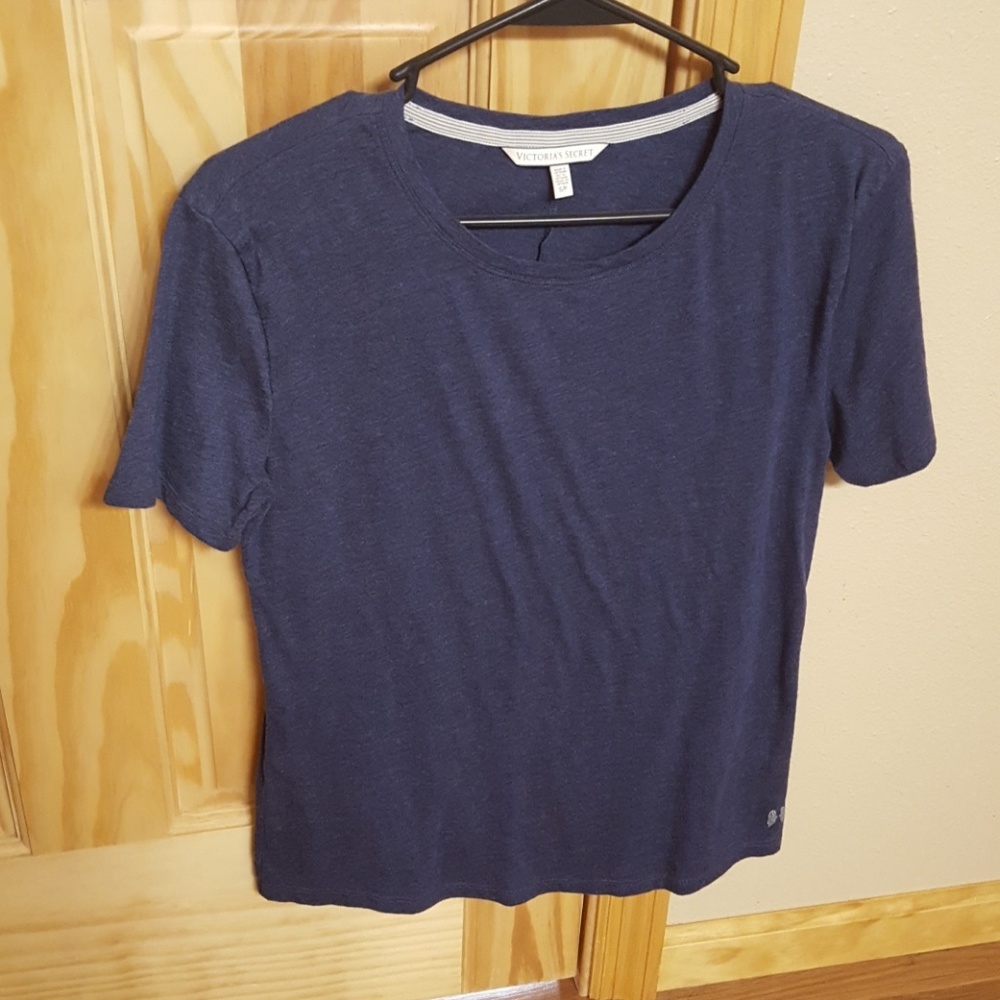 Victoria Secret. Navy t-shirt. Small.