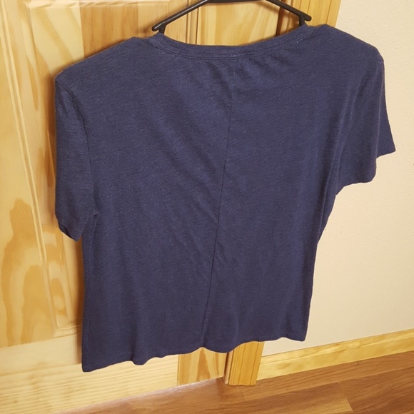 Victoria Secret. Navy t-shirt. Small. - Picture 2 of 2