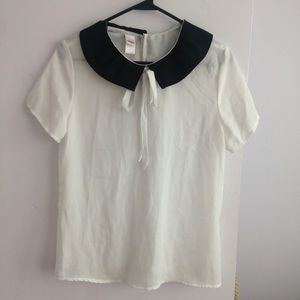 Peter Pan Collared Top