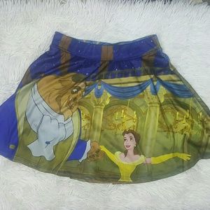 Disney Beauty & The Beast Belle Skirt Med