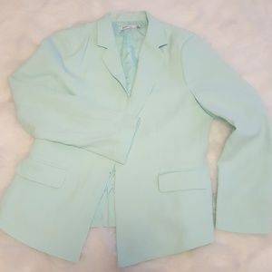 Mint green blazer