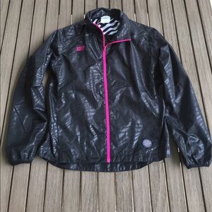 Black Lightweight Rain Jacket