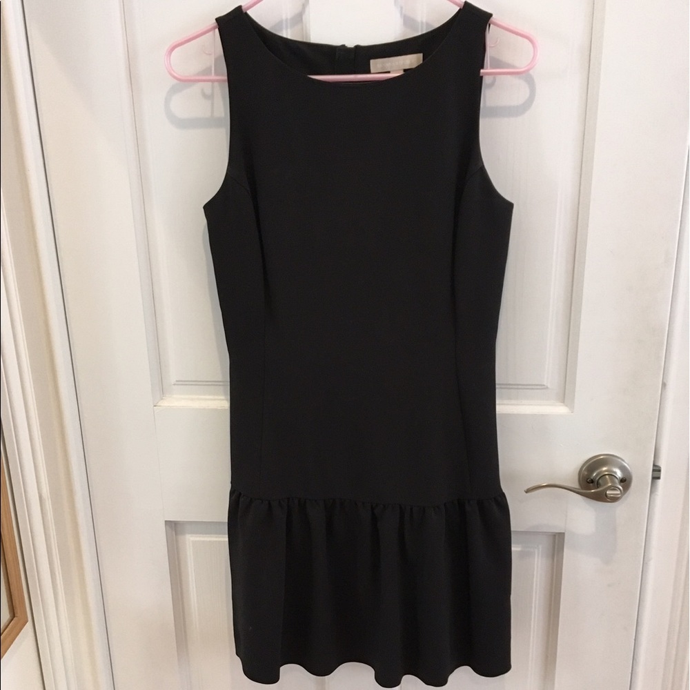 Banana Republic Black Drop Waist Dress