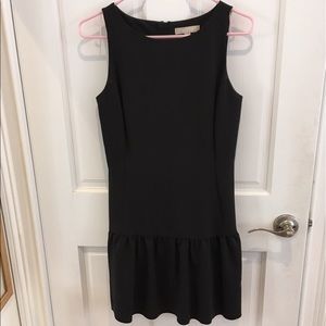 Banana Republic Black Drop Waist Dress
