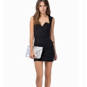 Tobi Riviera Bodycon Dress (S) Black