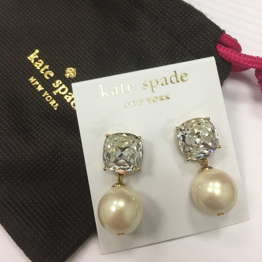 New Kate Spade Pearl Drop Earrings