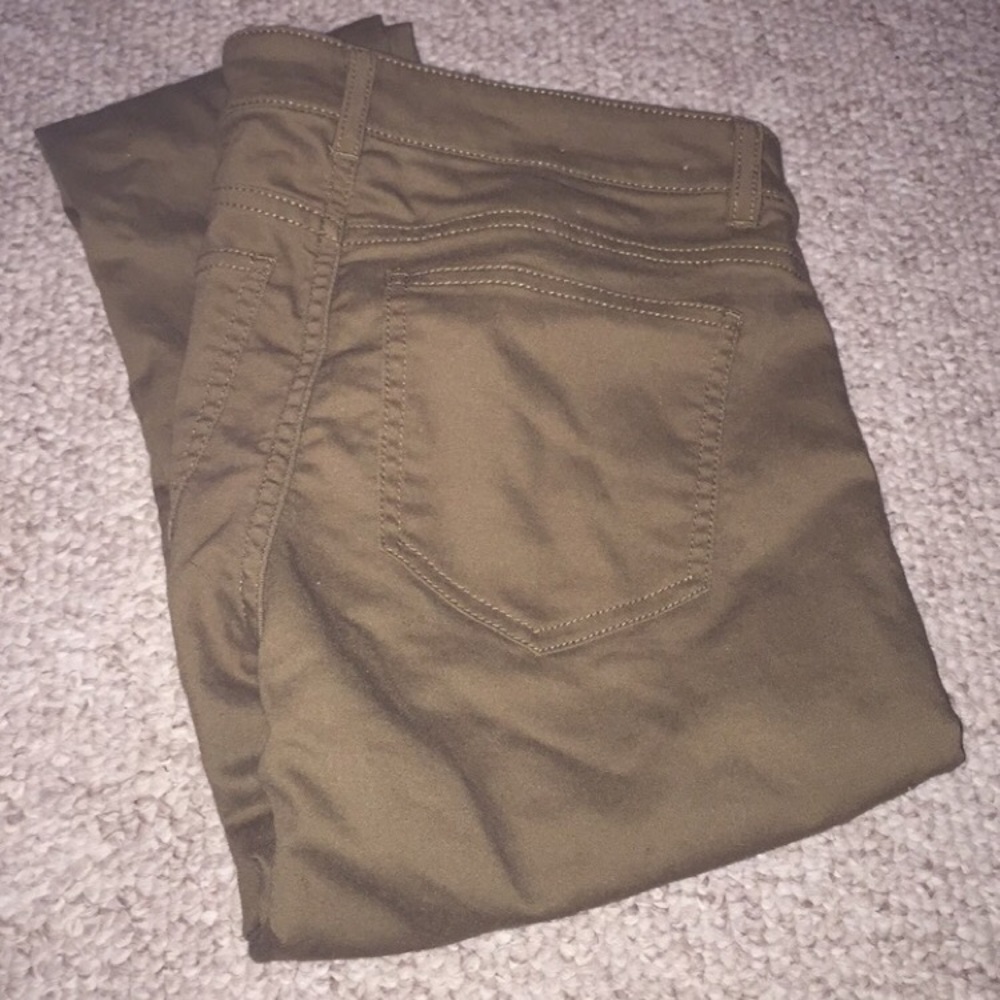 H & M Skinny jeans! Dark gold/brown