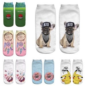 6 pairs of 3D Ankle socks