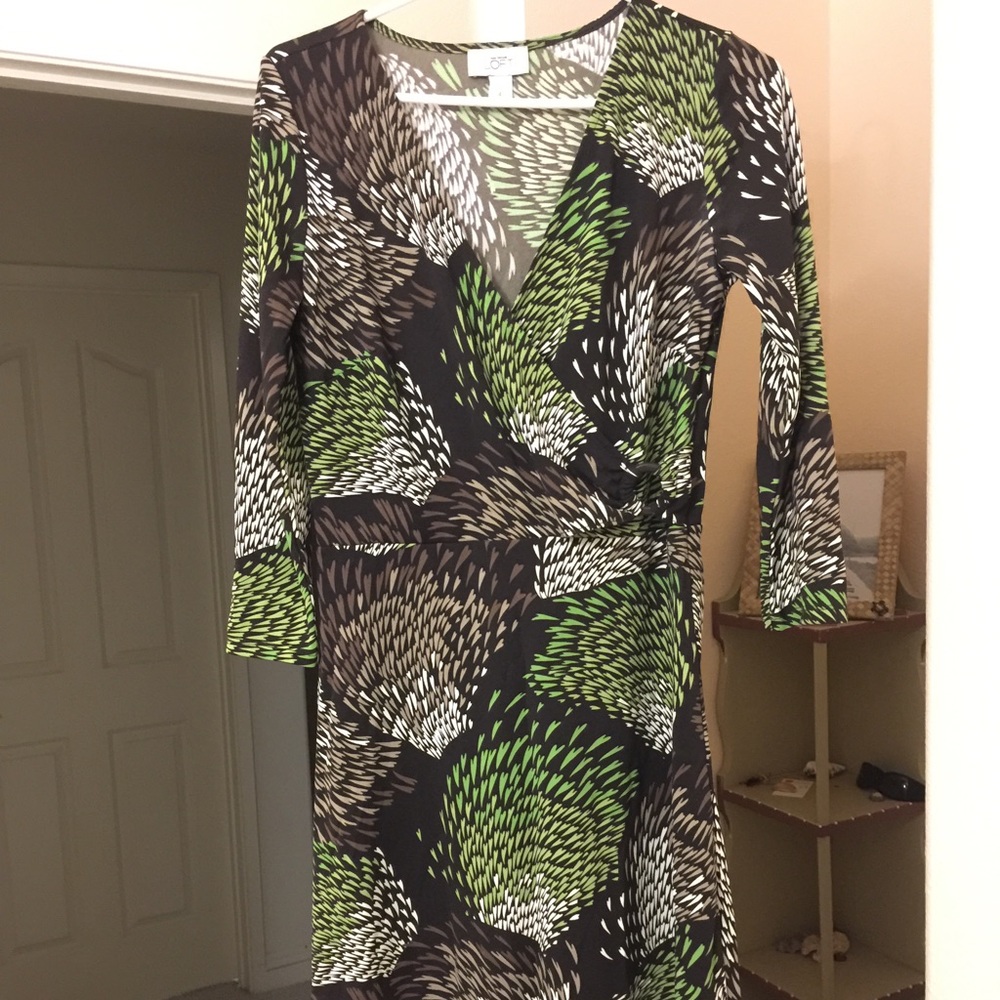 Loft faux wrap dress