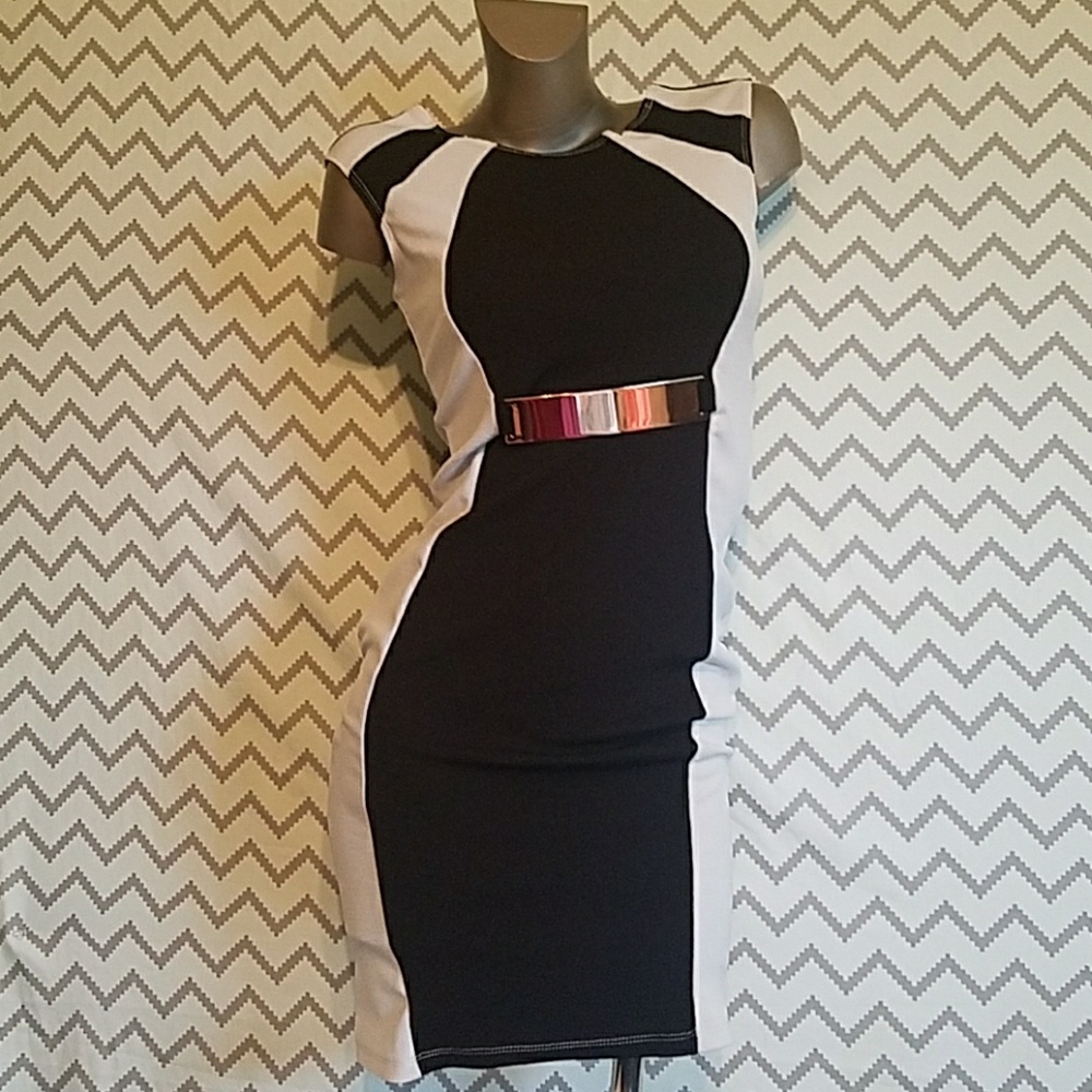 B&W Dress