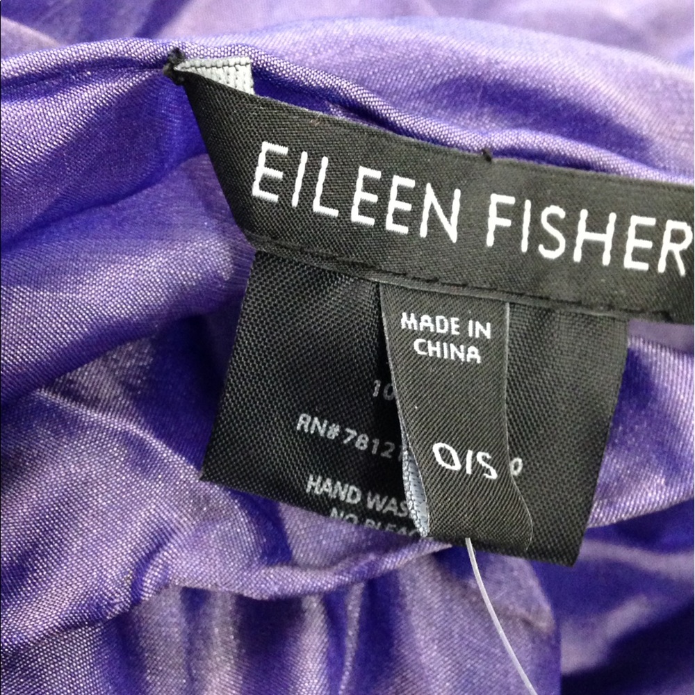 Eileen Fisher silk scarf!