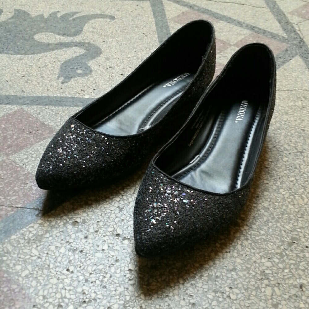 "Druzy" look low wedges!